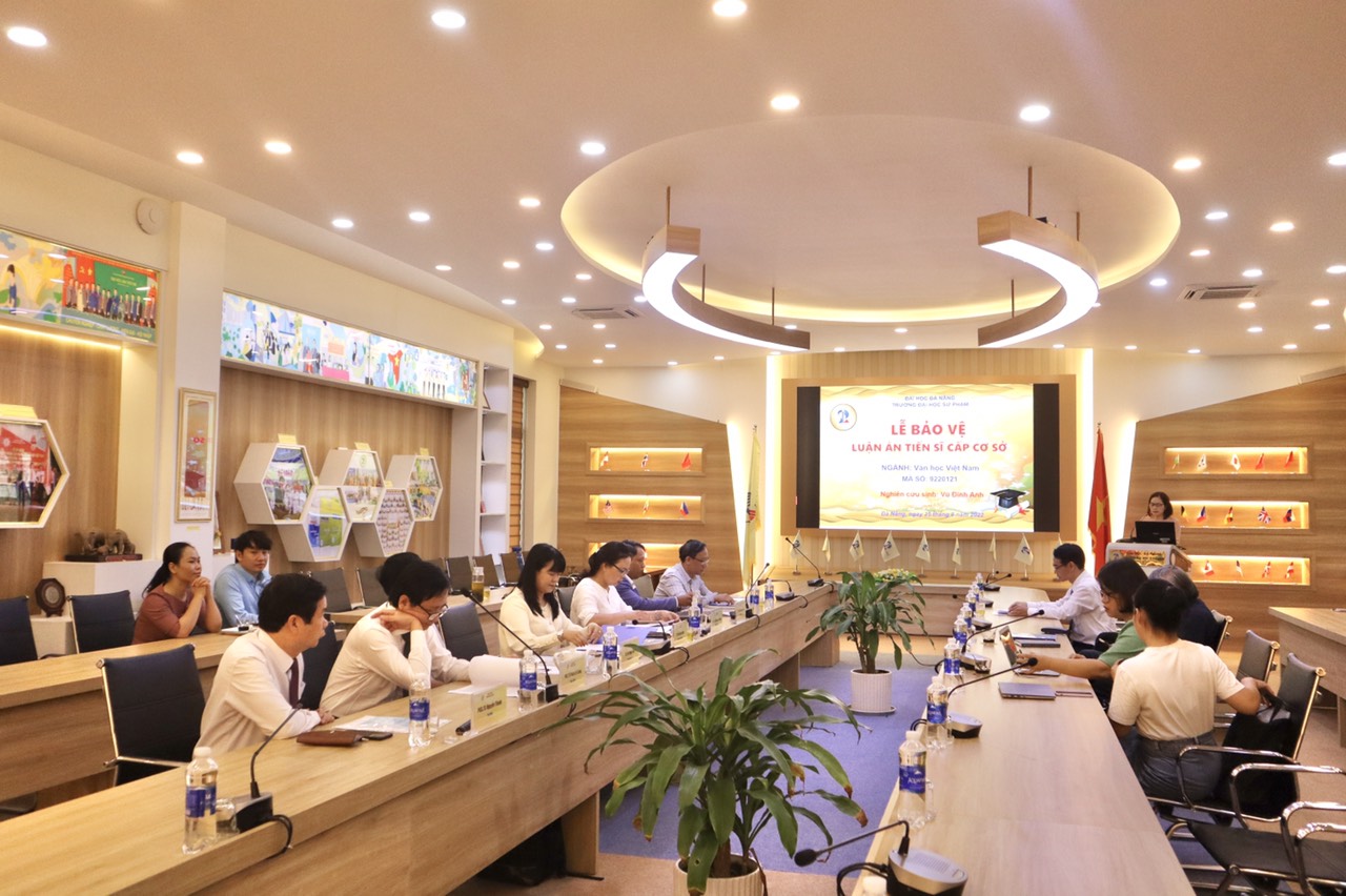 Khai mạc và bảo vệ luận án tiến sĩ cấp cơ sở của NCS Vũ Đình Anh