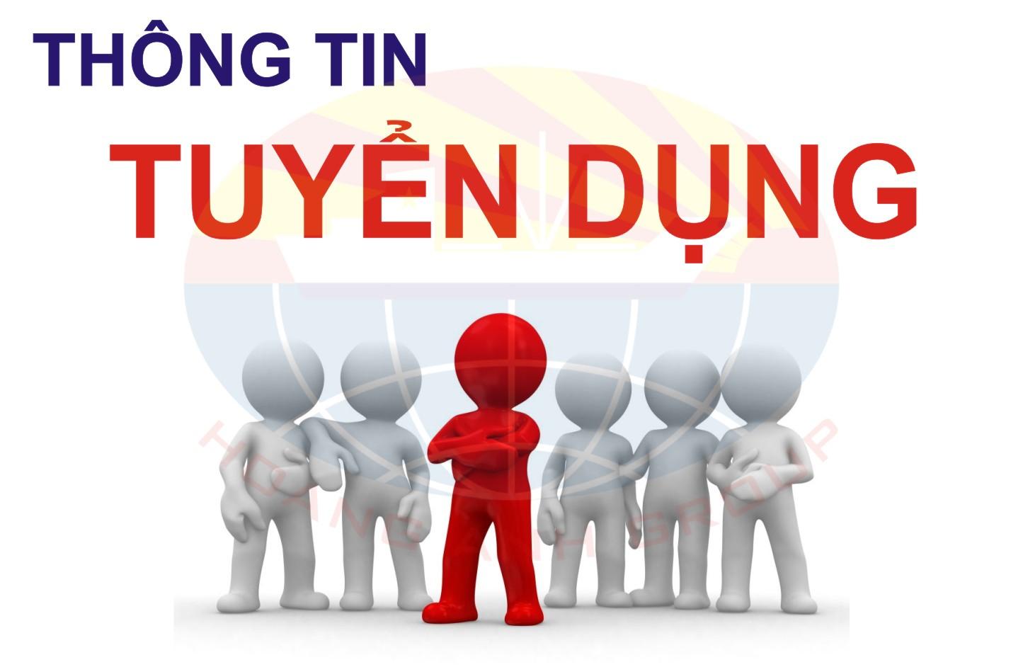 THÔNG BÁO TUYỂN DỤNG:
